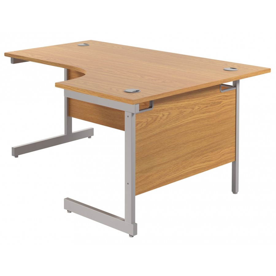 Olton Single Cantilever Corner Office Desk